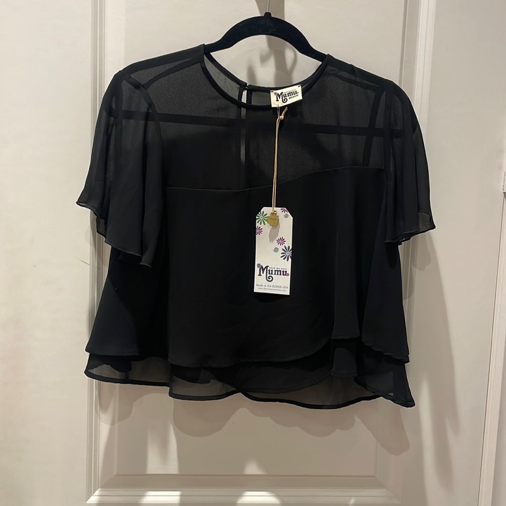 Show me your mume cropped shirt